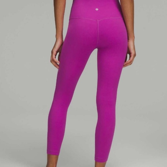 Lululemon Purple Vivid Plum High Rise Align Leggings Size 6 NWOT - Picture 2 of 7